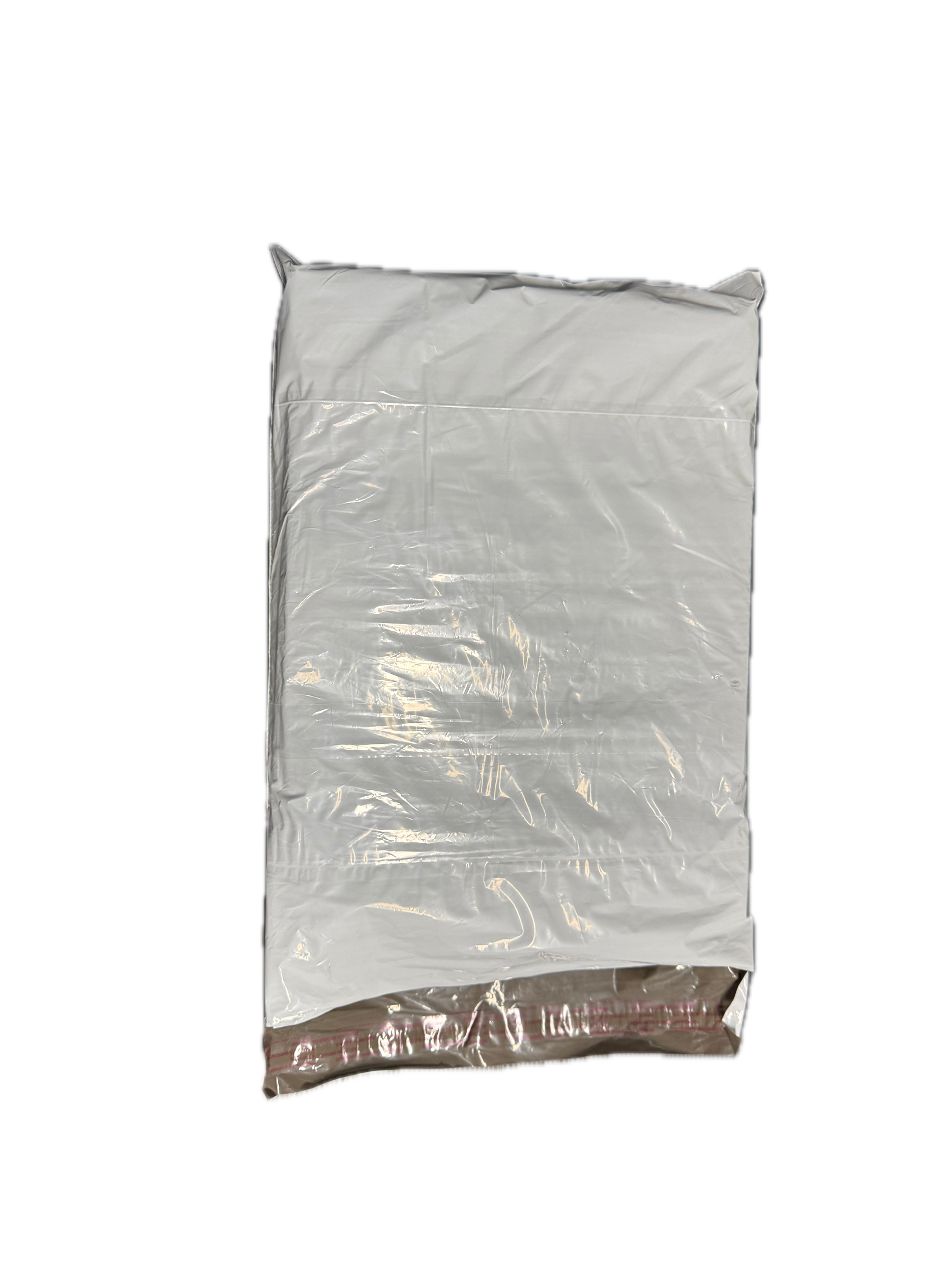 White Courier Air LDPE Bags - 300 x 430mm + 40mm Lip with clear pouch