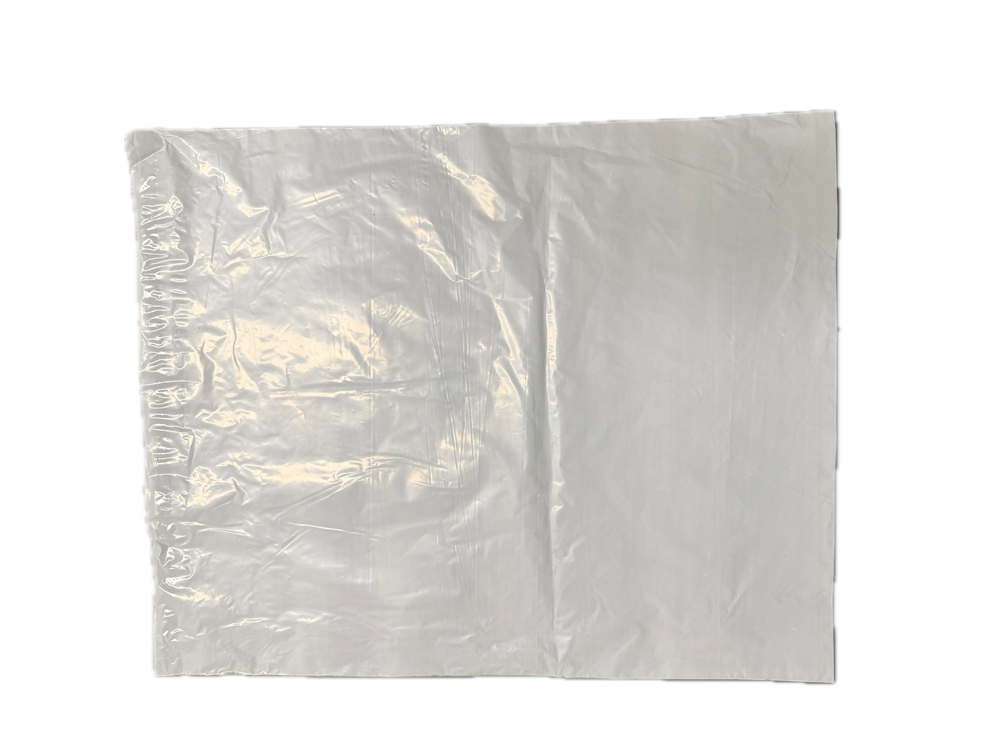 White Courier Air LDPE Bags - 430mm x 500mm + 40mm Lip