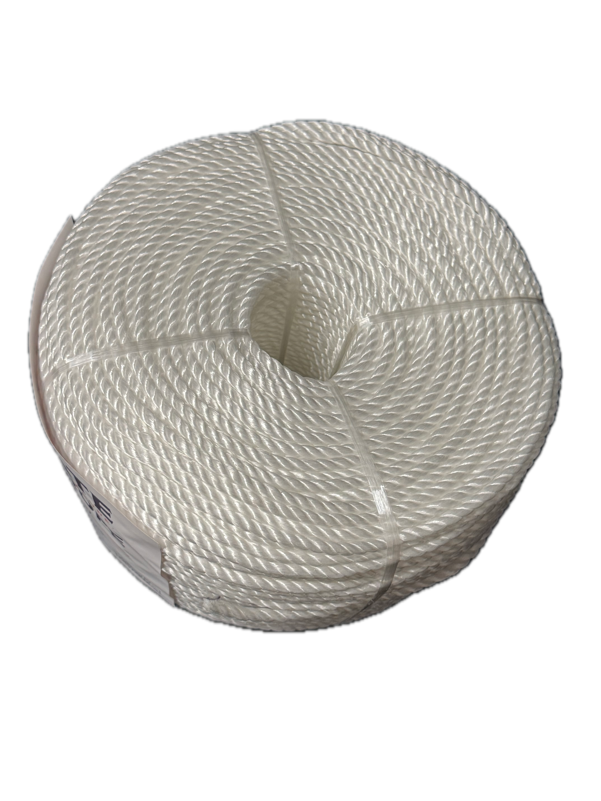 TYMATE White Polypropylene Rope 6MM x 250M – 3 Strand Coil