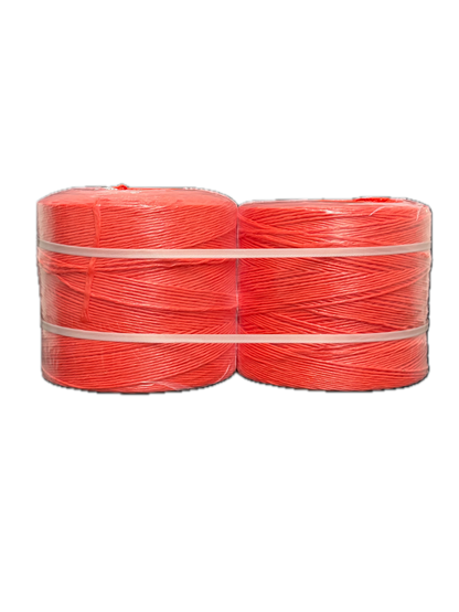 TYMATE PP Banana Twine 3250 Tex (29300 Denier) – Red – 2000m Roll – UV Stabilised
