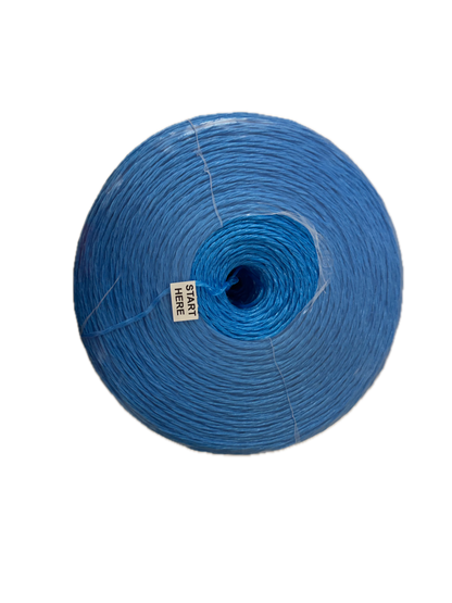 TYMATE Big Blue Polypropylene Baler Twine 6000m 6kg Roll, UV Treated