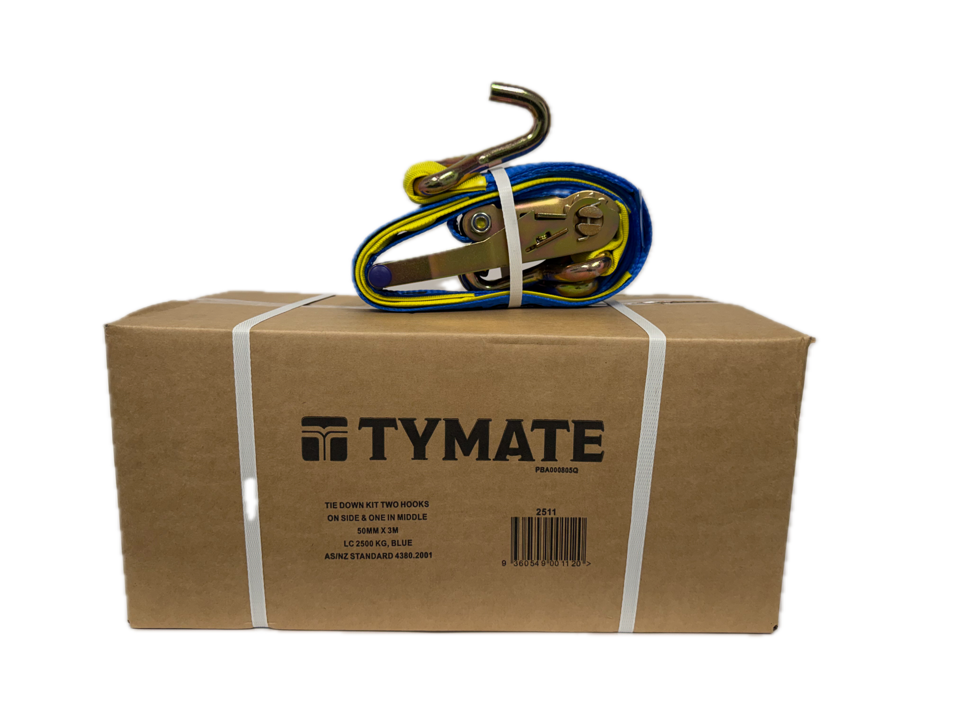 TYMATE - Wheel Restraint 3m x 50mm LC 2500kg - BLUE