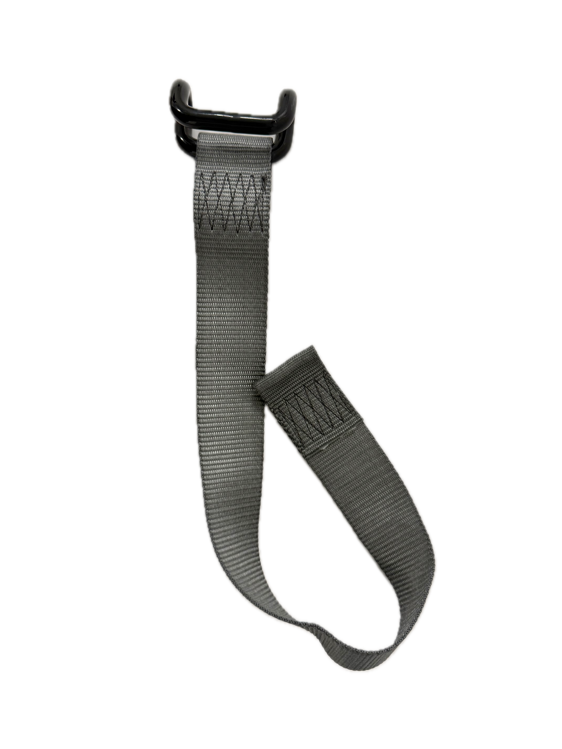 TYMATE - Tautliner Strap 58cm Grey with Closed Vinyl Rave Hook