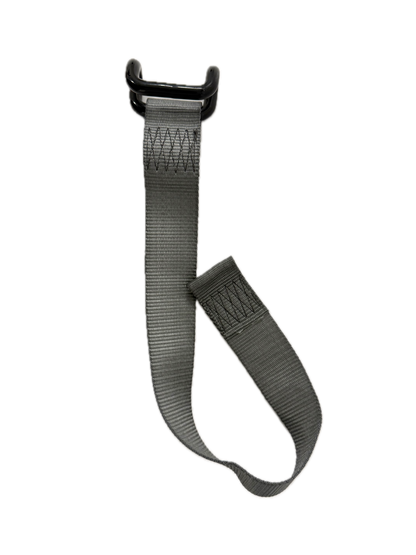 TYMATE - Tautliner Strap 58cm Grey with Closed Vinyl Rave Hook