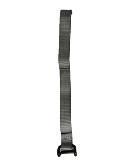 TYMATE - Tautliner Strap 58cm Grey with Closed Vinyl Rave Hook