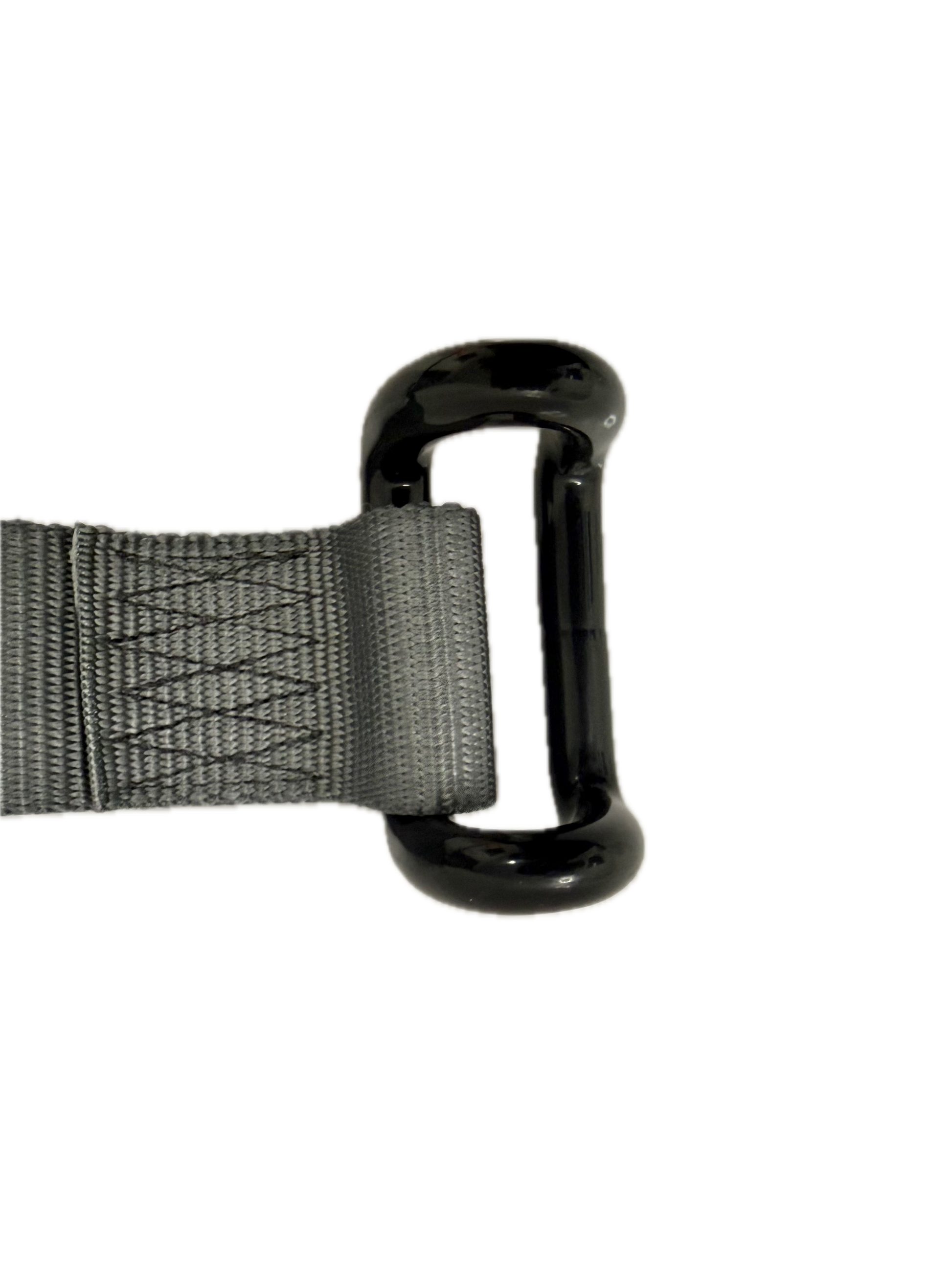 TYMATE - Tautliner Strap 58cm Grey with Closed Vinyl Rave Hook