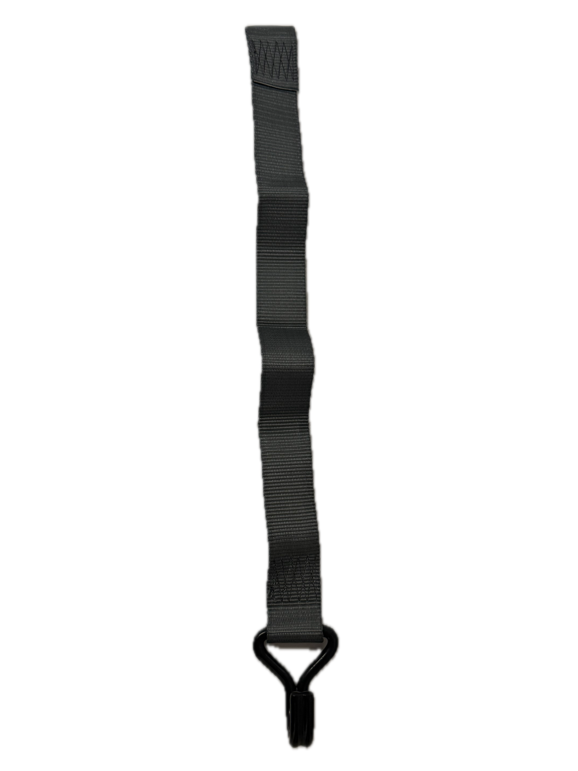 TYMATE - Tautliner Strap 58cm x 44mm – Grey with Closed Vinyl Double J Hooks