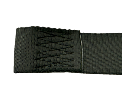 TYMATE - Tautliner Strap 58cm x 44mm – Grey with Closed Vinyl Double J Hooks