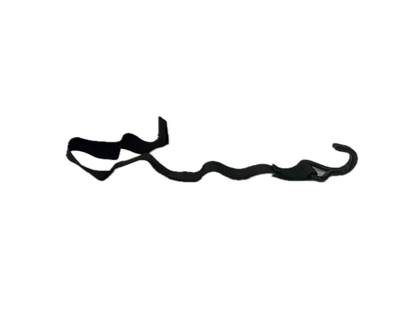 TYMATE - Tautliner Strap 78cm x 44mm – Black with Closed Vinyl Double J Hooks