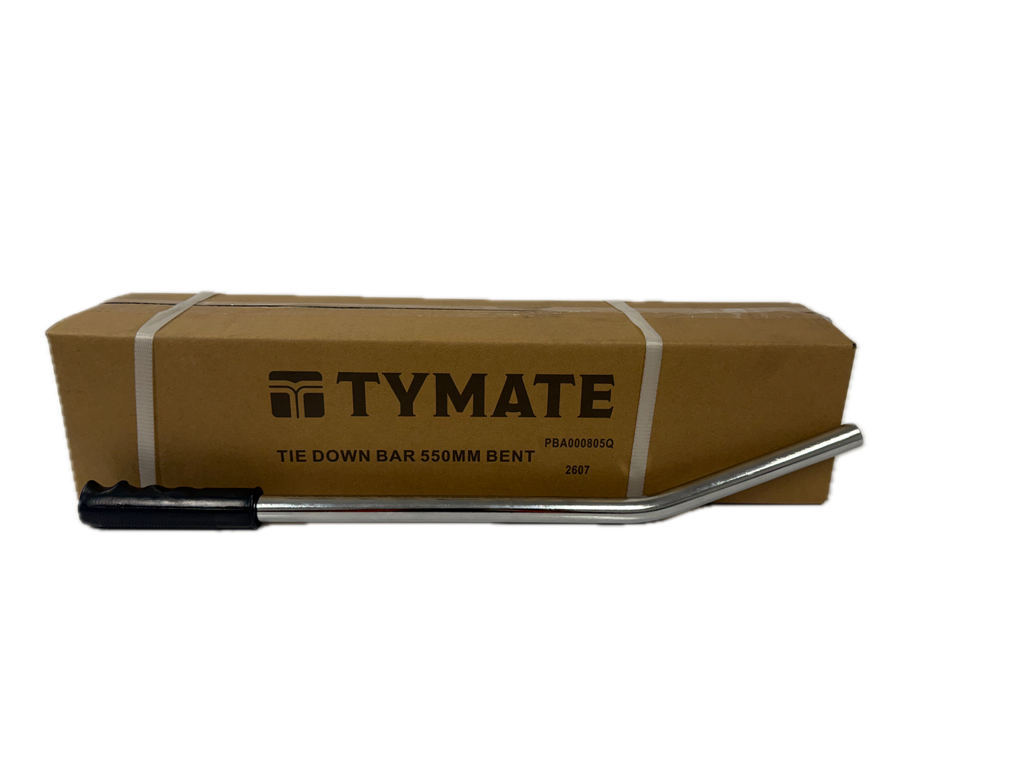 TYMATE - Tie Down Bar 550mm Bent, Tautliner Curtainsider Load Restraint