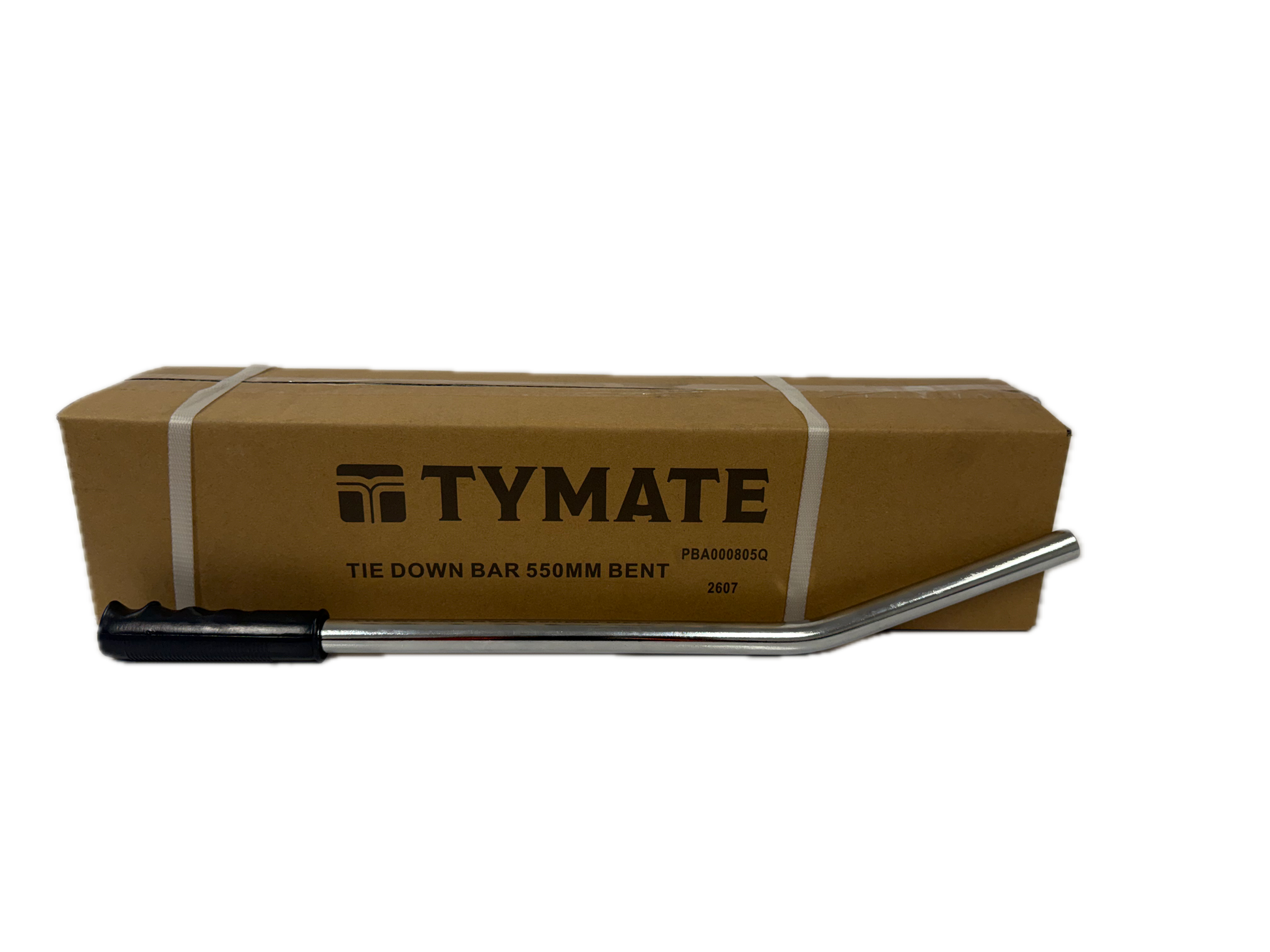 TYMATE - Tie Down Bar 550mm Bent, Tautliner Curtainsider Load Restraint