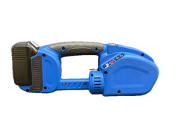 A2 Battery-Powered Strapping Tool, back view, showing adjustable tensioner