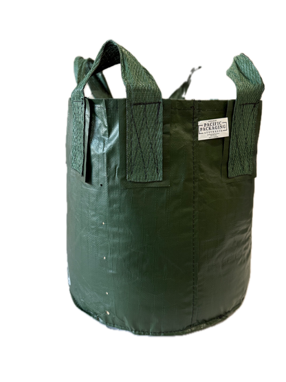 Planter King® 100L Planter Bag with Handles, Green HDPE Plant Bag (51 x 50 cm)