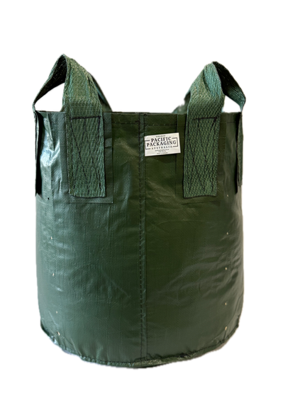 Planter King® 100L Planter Bag with Handles, Green HDPE Plant Bag (51 x 50 cm)