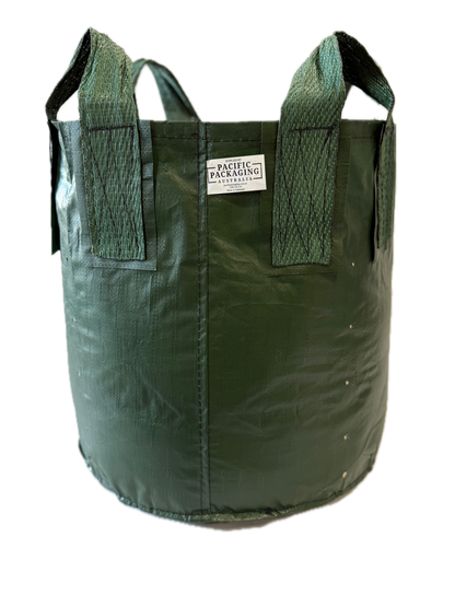 Planter King® 100L Planter Bag with Handles, Green HDPE Plant Bag (51 x 50 cm)