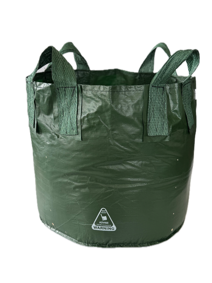 Planter King® 150L Planter Bag with Handles, Green HDPE Plant Bag (60 x 54 cm)