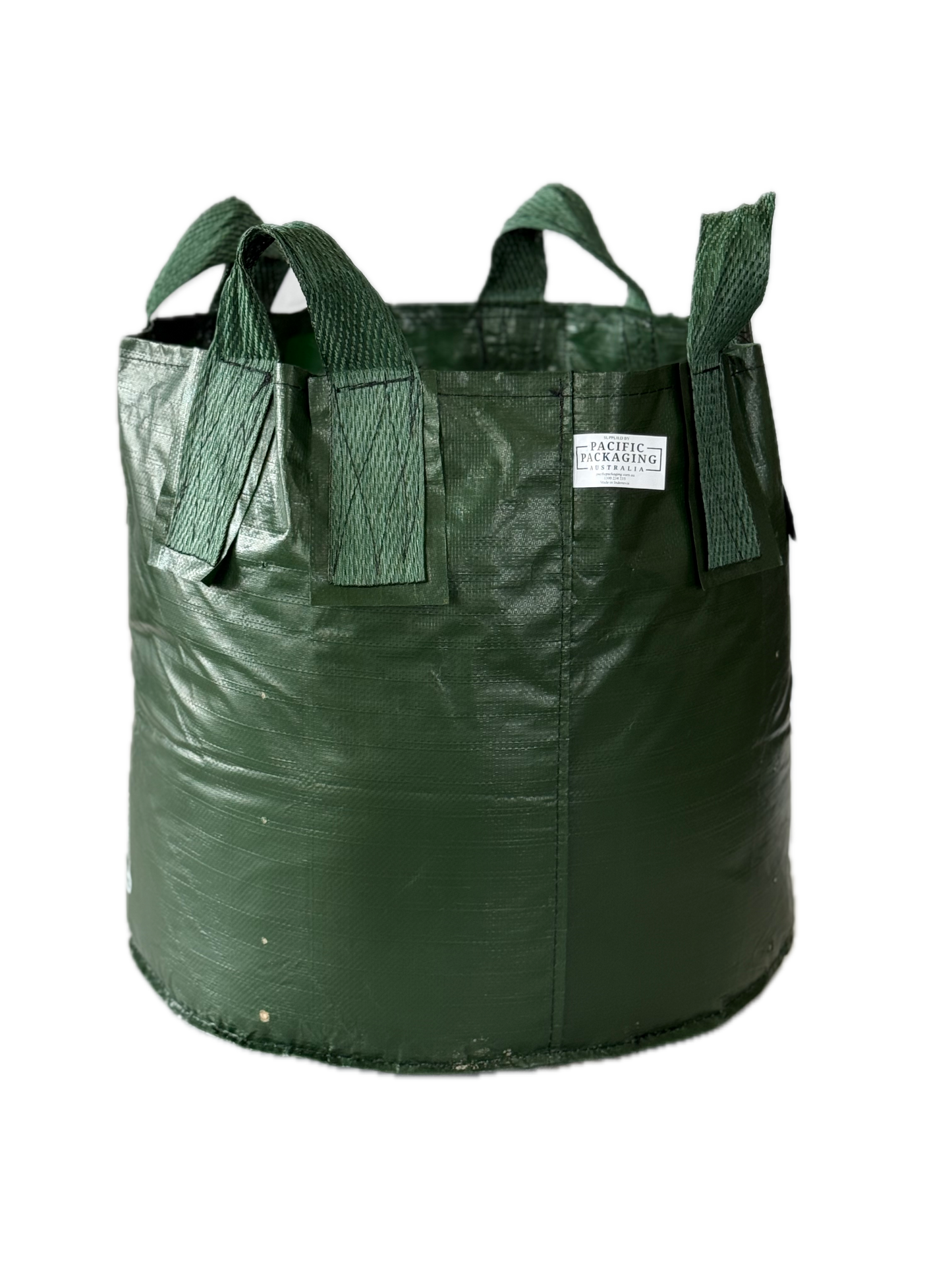Planter King® 150L Planter Bag with Handles, Green HDPE Plant Bag (60 x 54 cm)