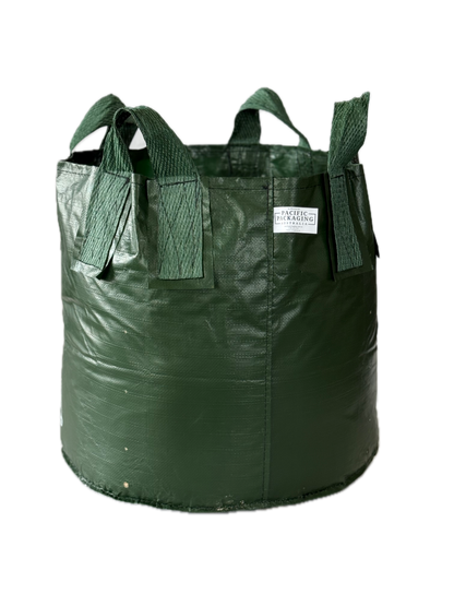 Planter King® 150L Planter Bag with Handles, Green HDPE Plant Bag (60 x 54 cm)