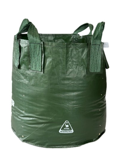 Planter King® 200L Planter Bag with Handles, Green HDPE Plant Bag (65 x 60 cm)