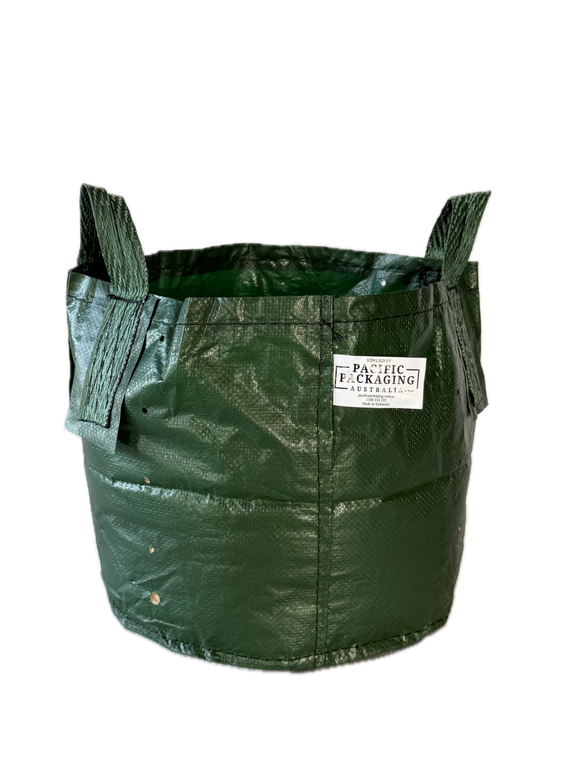Planter King® 25L Planter Bag with Handles – Green HDPE Plant Bag (34 × 28 cm)