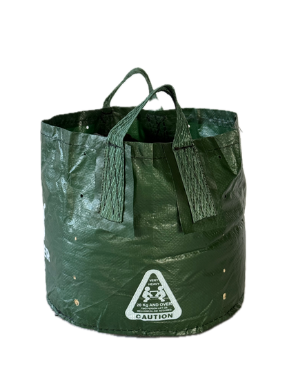 Planter King® 25L Planter Bag with Handles – Green HDPE Plant Bag (34 × 28 cm)