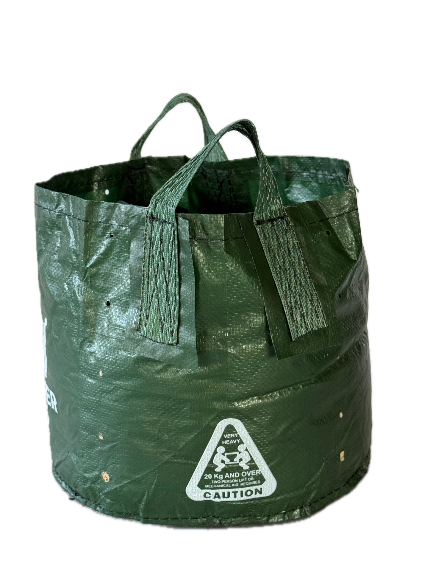 Planter King® 25L Planter Bag with Handles – Green HDPE Plant Bag (34 × 28 cm)