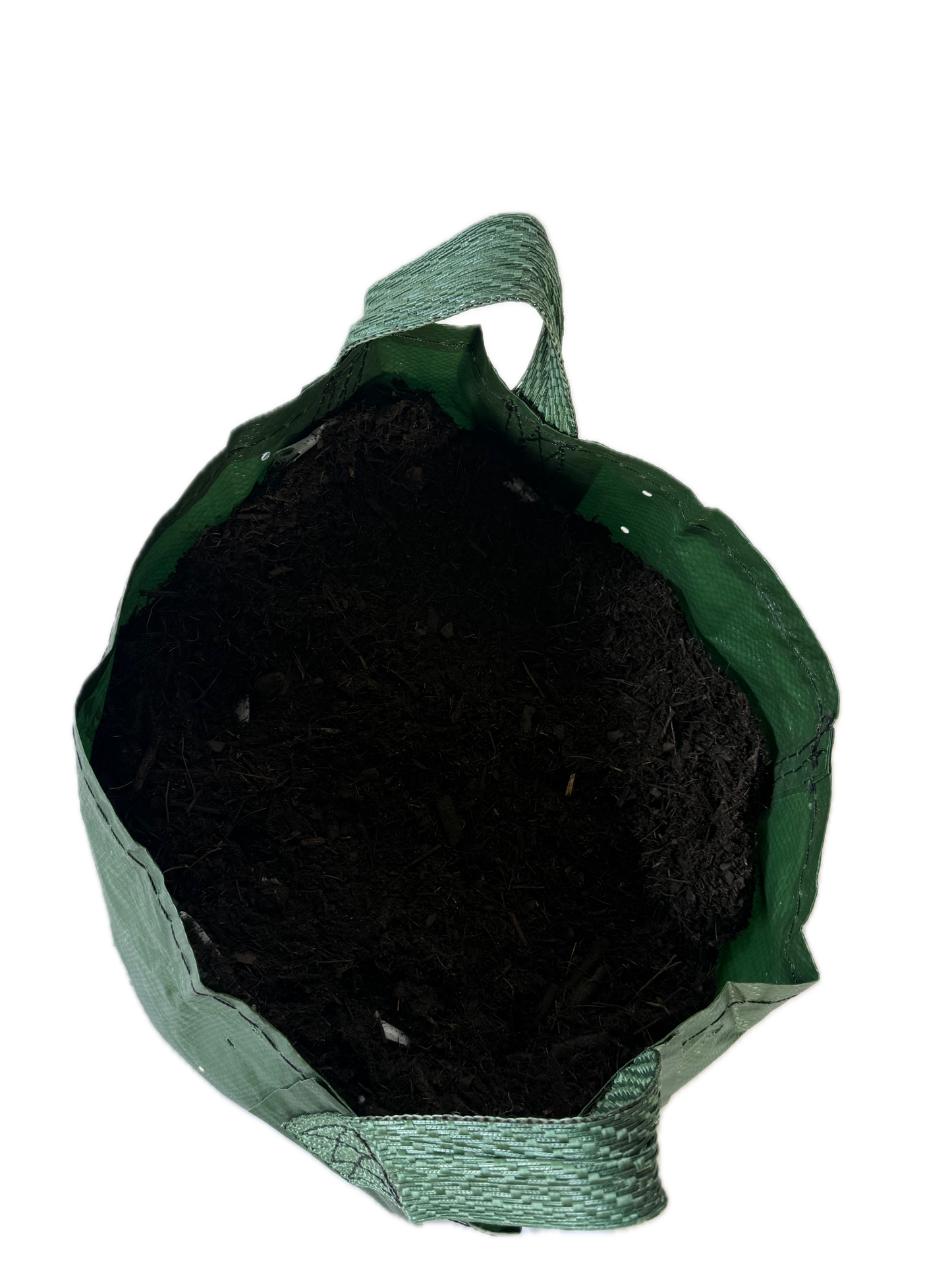 Planter King® 25L Planter Bag with Handles – Green HDPE Plant Bag (34 × 28 cm)