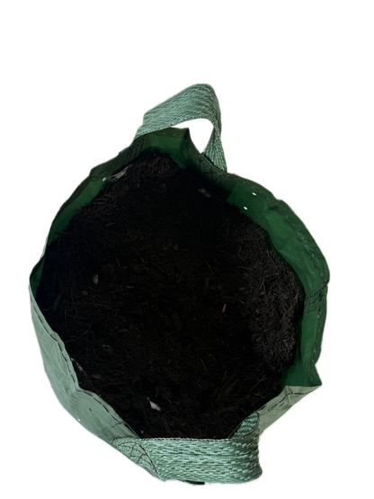 Planter King® 25L Planter Bag with Handles – Green HDPE Plant Bag (34 × 28 cm)