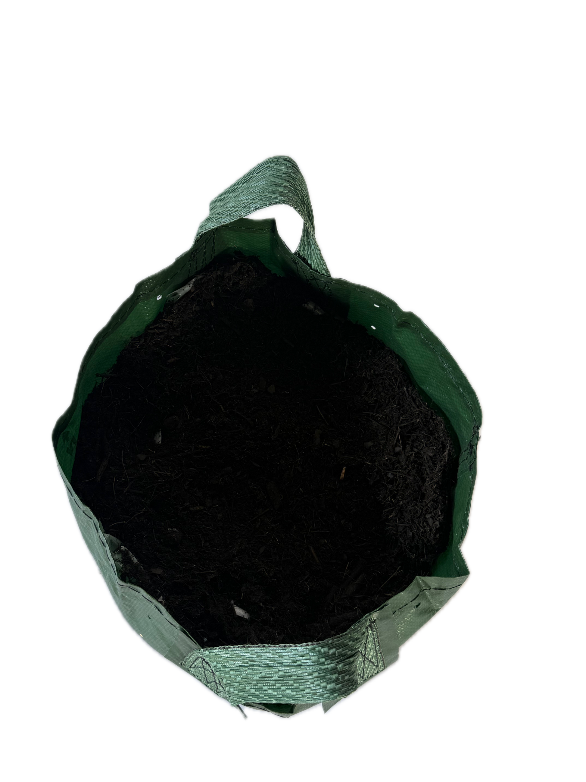Planter King® 25L Planter Bag with Handles – Green HDPE Plant Bag (34 × 28 cm)