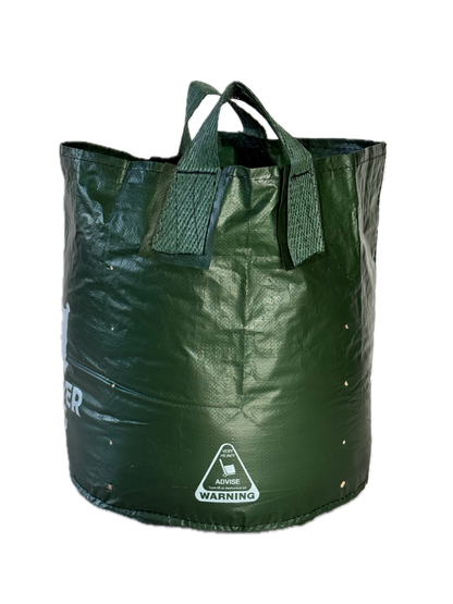 Planter King® 35L Planter Bag with Handles, Green HDPE Plant Bag (37 × 33 cm)