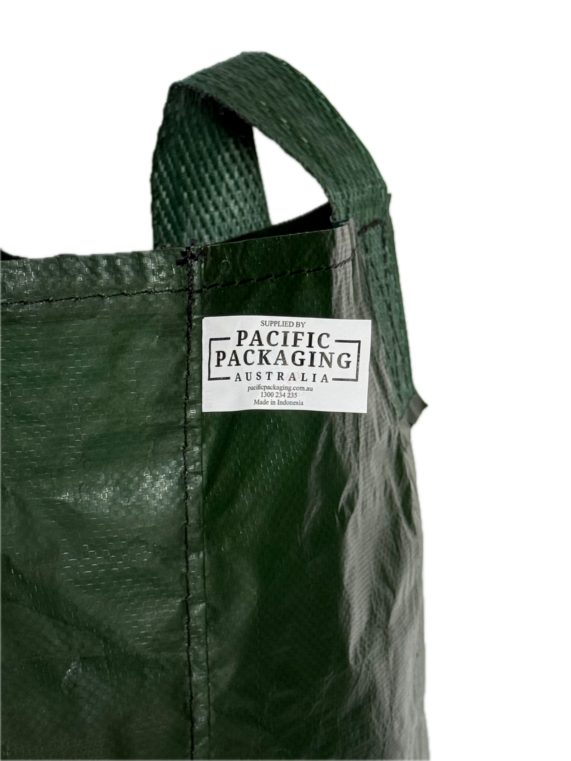 Planter King® 35L Planter Bag with Handles, Green HDPE Plant Bag (37 × 33 cm)