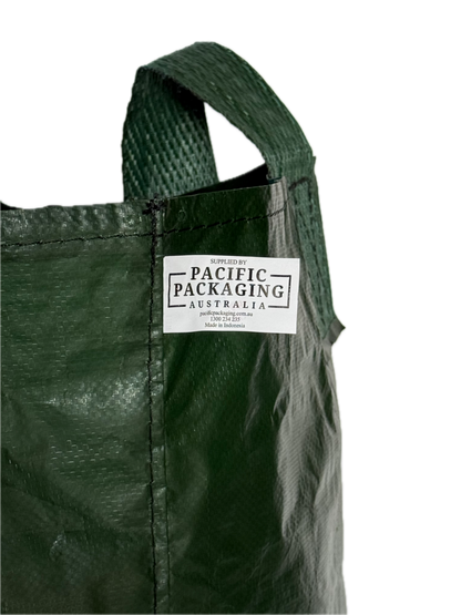 Planter King® 35L Planter Bag with Handles, Green HDPE Plant Bag (37 × 33 cm)