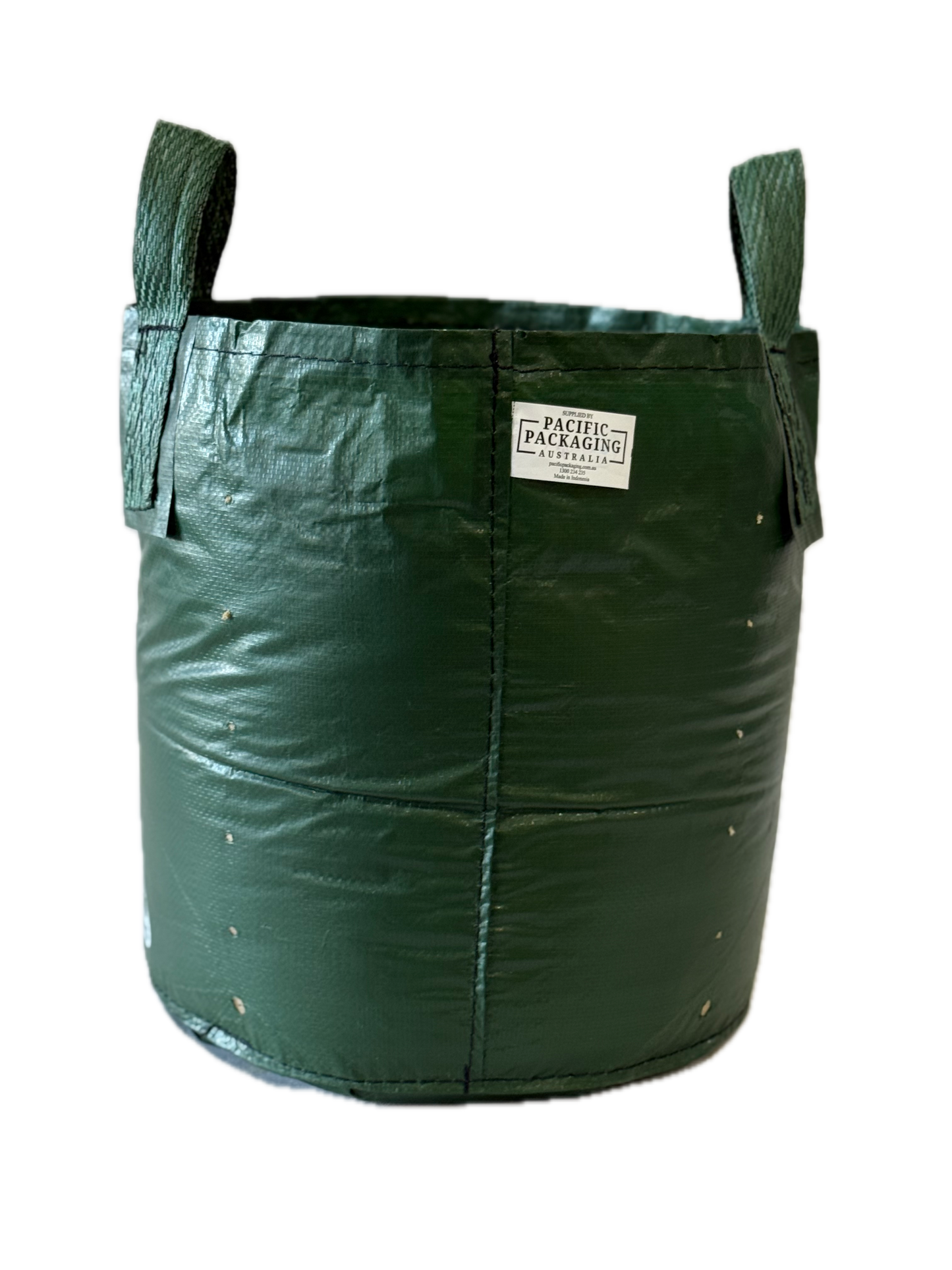 Planter King® 45L Planter Bag with Handles, Green HDPE Plant Bag (38 x 40 cm)