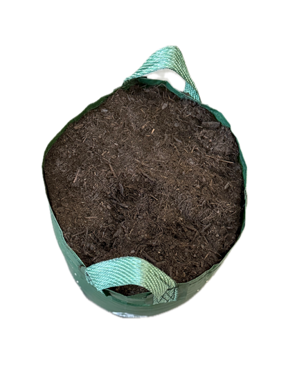 Planter King® 45L Planter Bag with Handles, Green HDPE Plant Bag (38 x 40 cm)