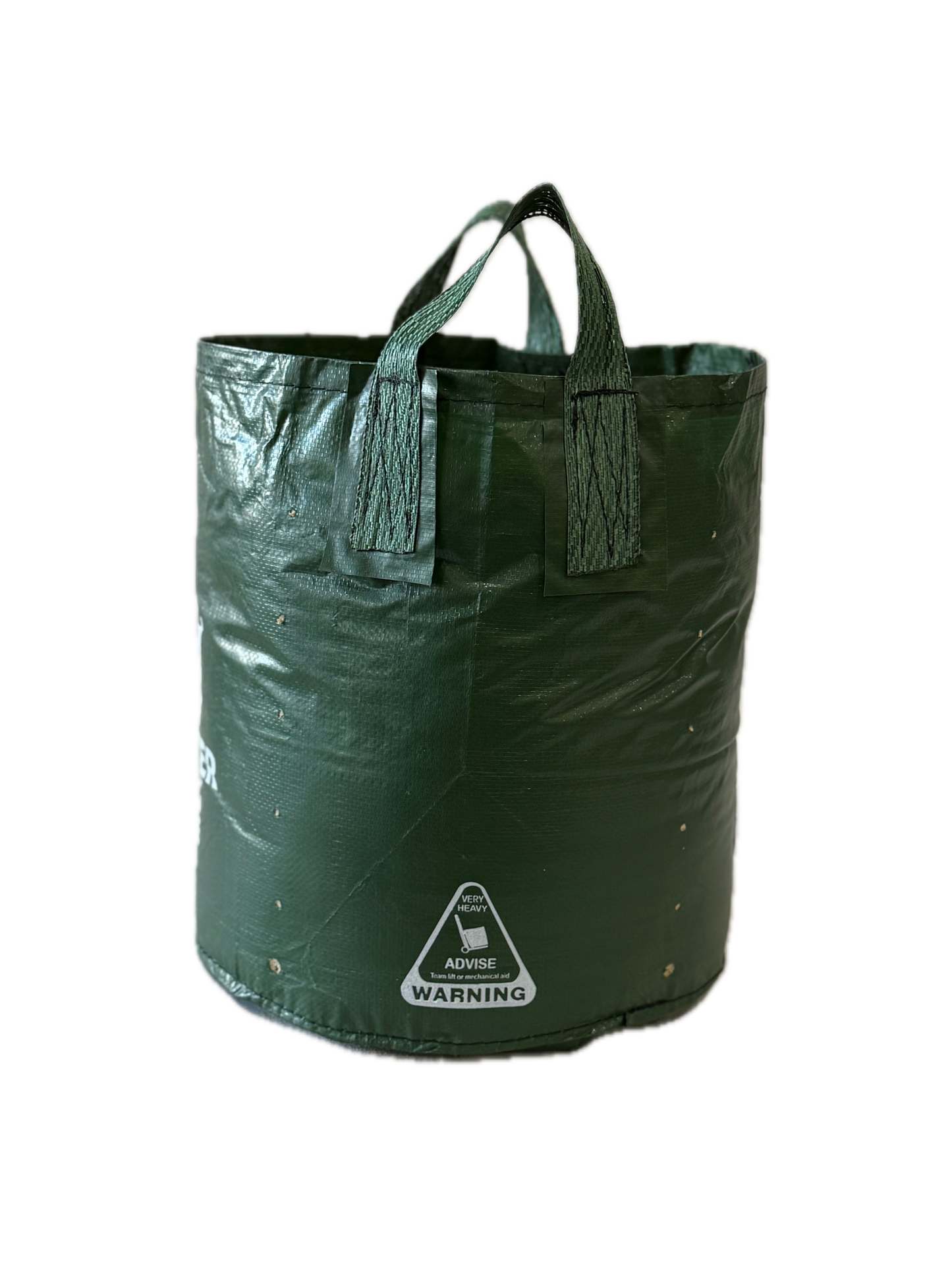 Planter King® 75L Planter Bag with Handles, Green HDPE Plant Bag (46 x 46 cm)