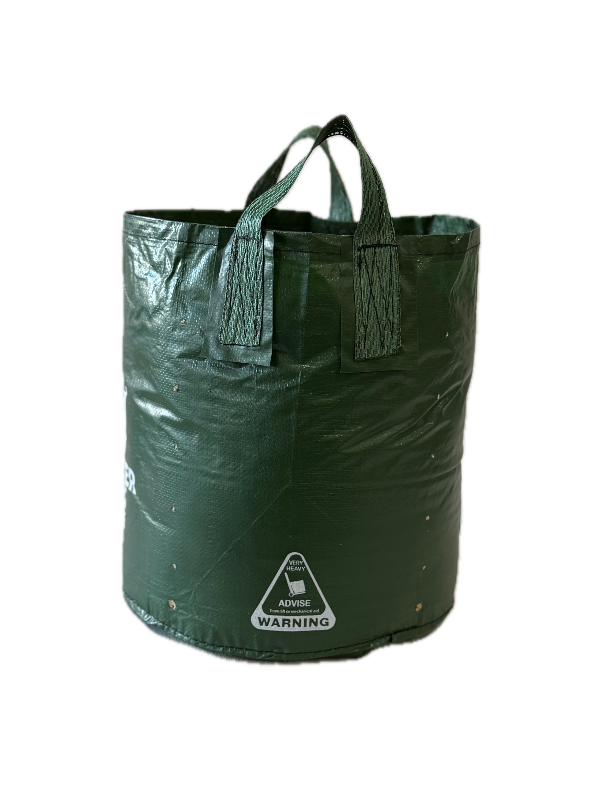 Planter King® 75L Planter Bag with Handles, Green HDPE Plant Bag (46 x 46 cm)