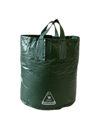 Planter King® 75L Planter Bag with Handles, Green HDPE Plant Bag (46 x 46 cm)