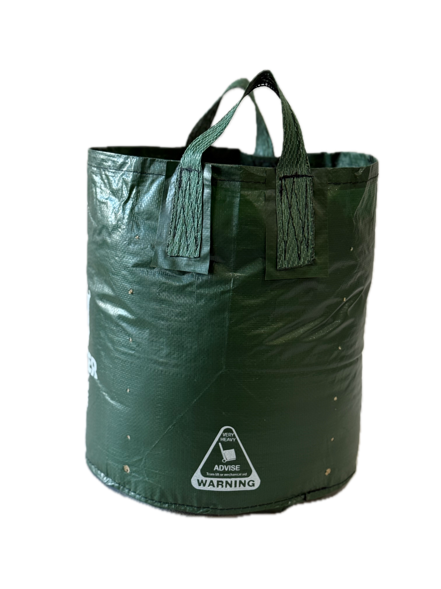 Planter King® 75L Planter Bag with Handles, Green HDPE Plant Bag (46 x 46 cm)