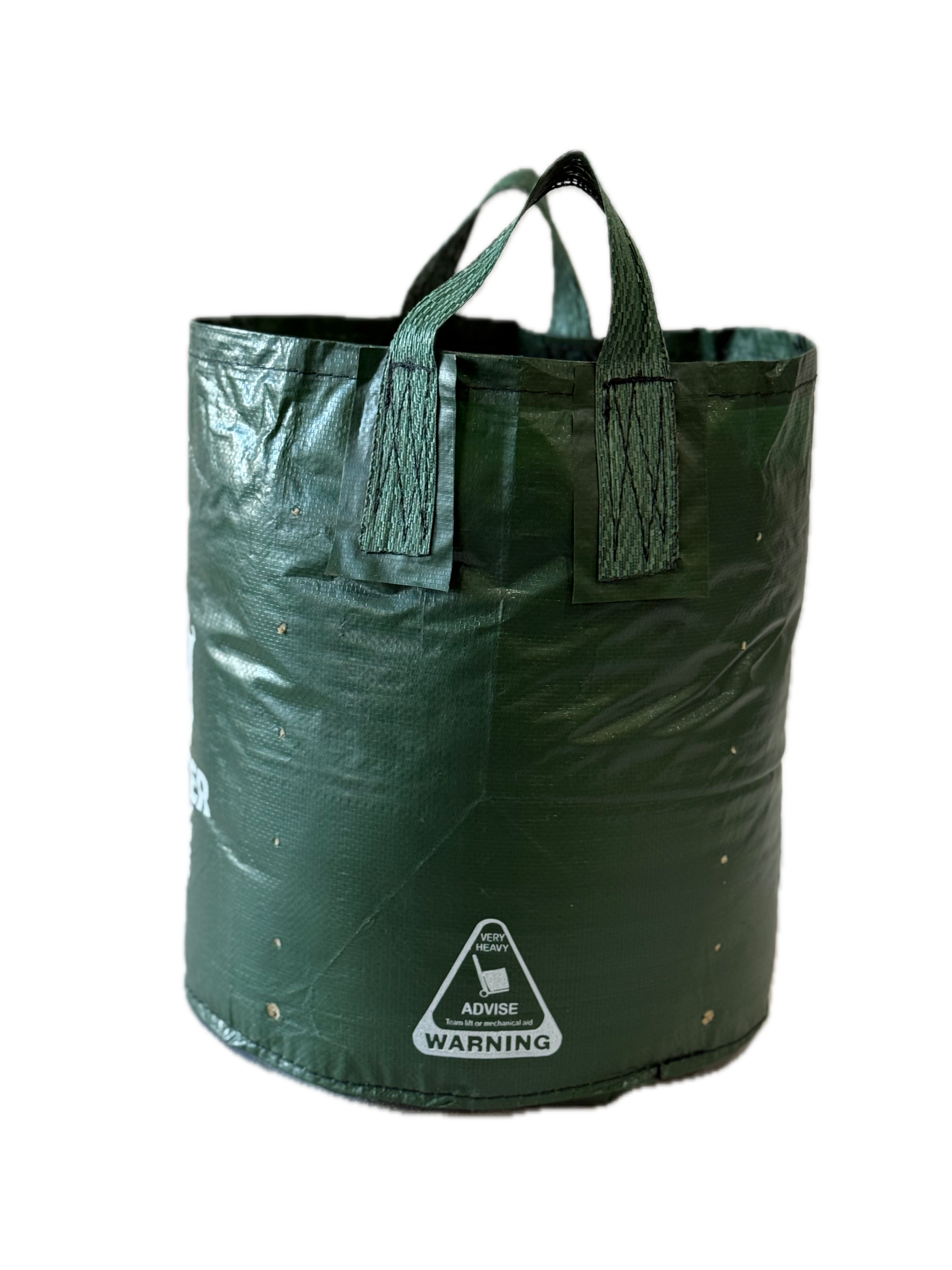 Planter King® 75L Planter Bag with Handles, Green HDPE Plant Bag (46 x 46 cm)