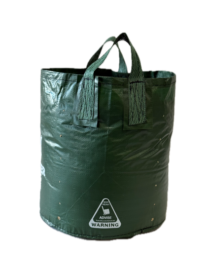 Planter King® 75L Planter Bag with Handles, Green HDPE Plant Bag (46 x 46 cm)