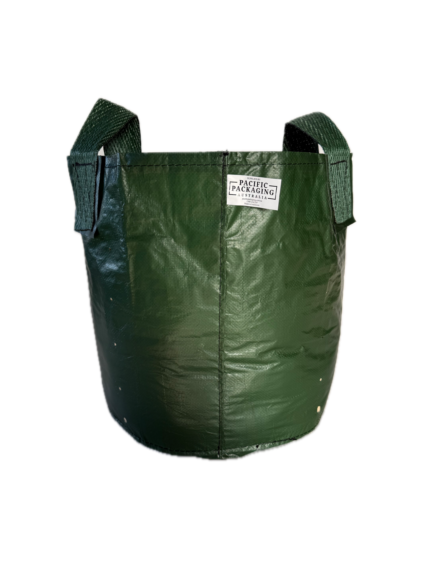 Planter King® 75L Planter Bag with Handles, Green HDPE Plant Bag (46 x 46 cm)