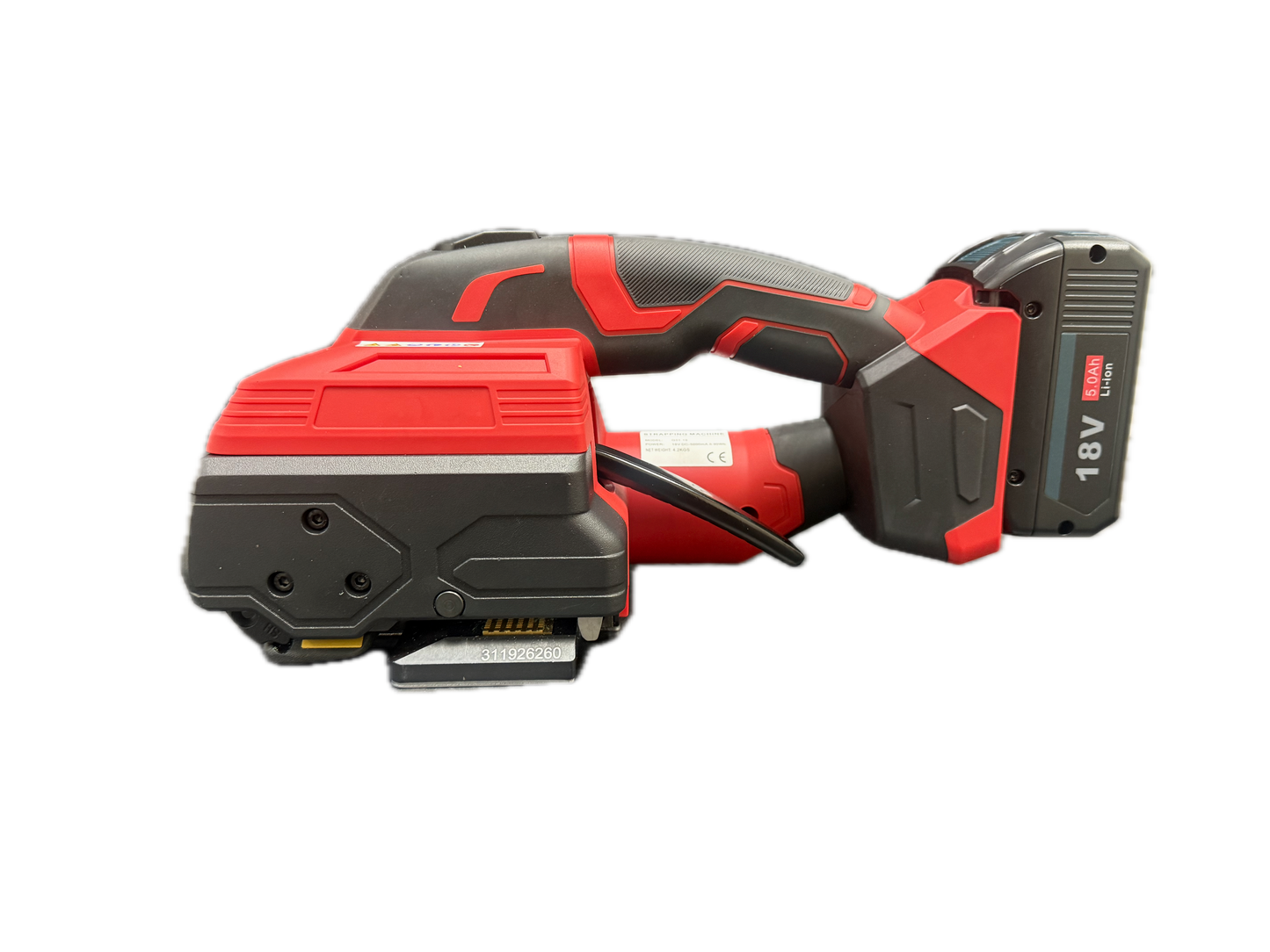 Battery Powered Automatic Strapping Machine for 16–19mm PP & PET Strapping – QC31-19