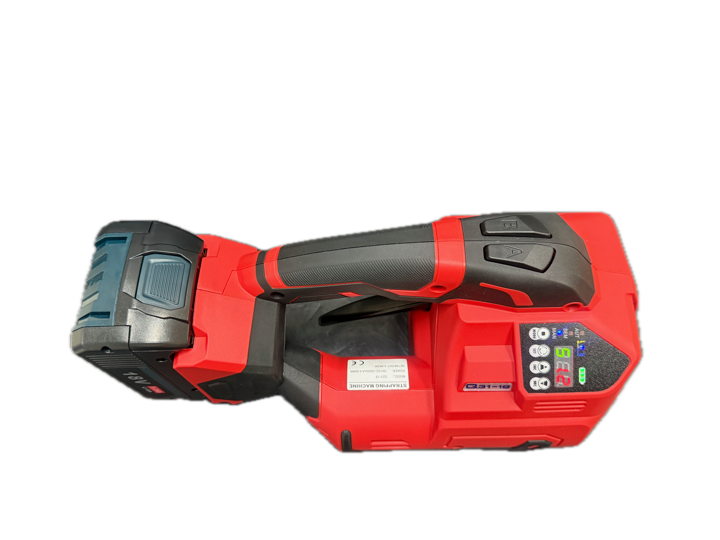 Battery Powered Automatic Strapping Machine for 16–19mm PP & PET Strapping – QC31-19
