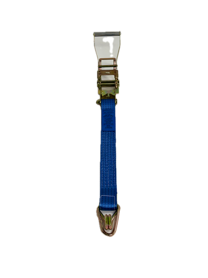 Heavy Duty Ratchet Tie Down Kit with Hook and Keeper - 50mm x 9m - LC 2500kg - Blue Pack of 5