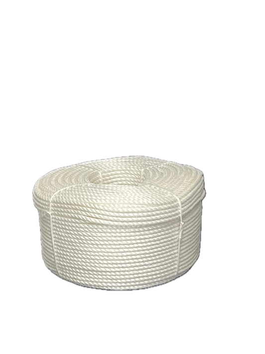White Polypropylene Rope 8mm x 250m
