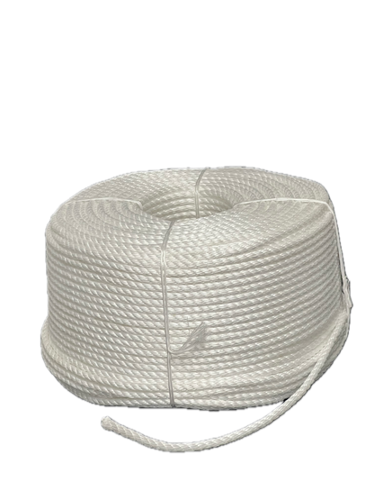White Polypropylene Rope 8mm x 250m