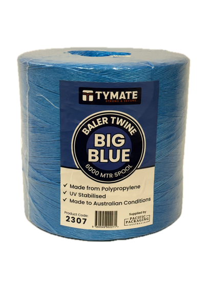 Big Blue polypropylene baler twine on a 6kg roll