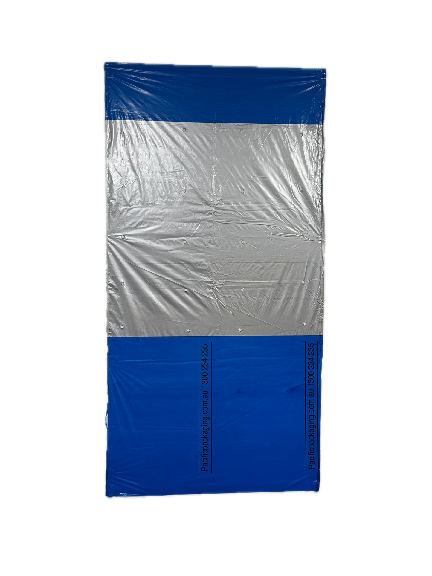 Banana Bunch Cover 80 x 160cm Silver Both Sides 40um (200 per Carton) – Blue