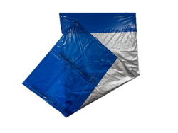 Banana Bunch Cover 80 x 160cm Silver Both Sides 40um (200 per Carton) – Blue