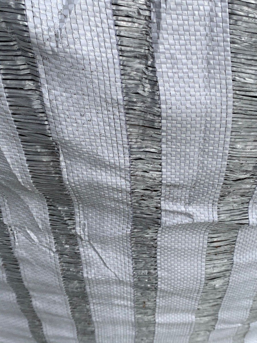 1.0 Tonne - U Panel - Open Top Closed Bottom - Ventilated Bulk Bag - 90 x 90 x 100 CM